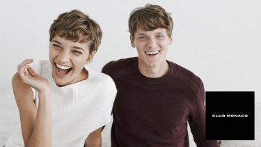 An example of the products offered by Club Monaco